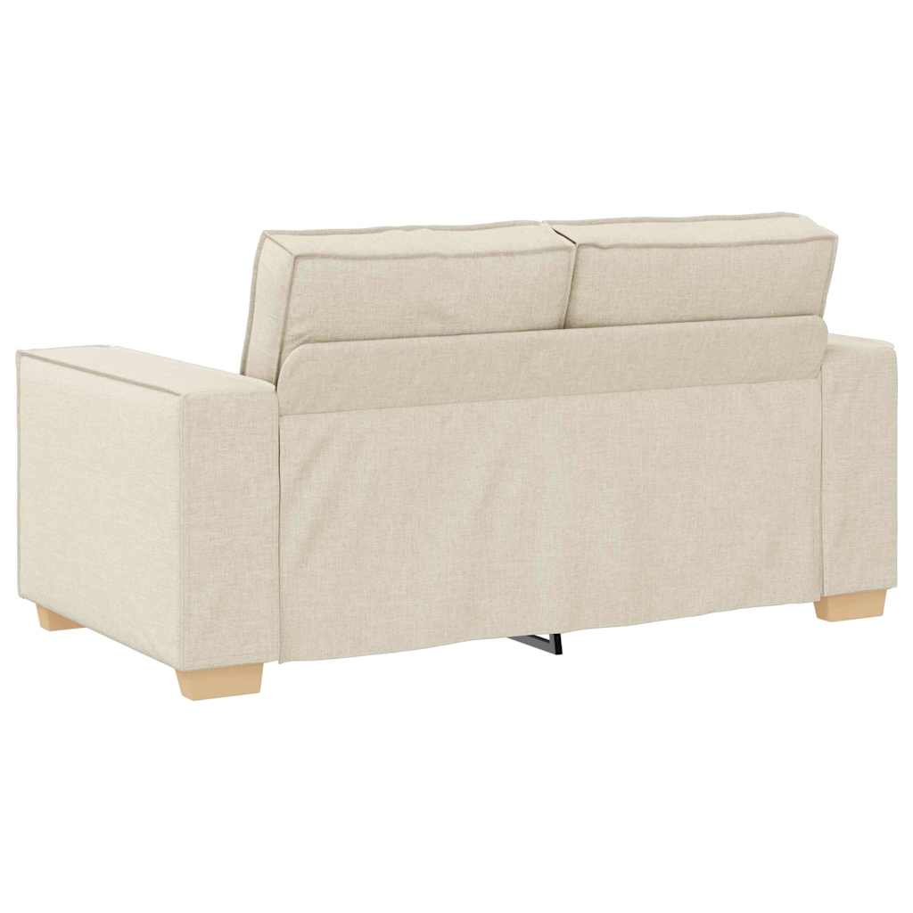 Bankstel 3 pcs Beige 220 x 80 x 84 cm Linnen-mix stof is nu te koop bij PeponiXL, paradijselijk wonen!