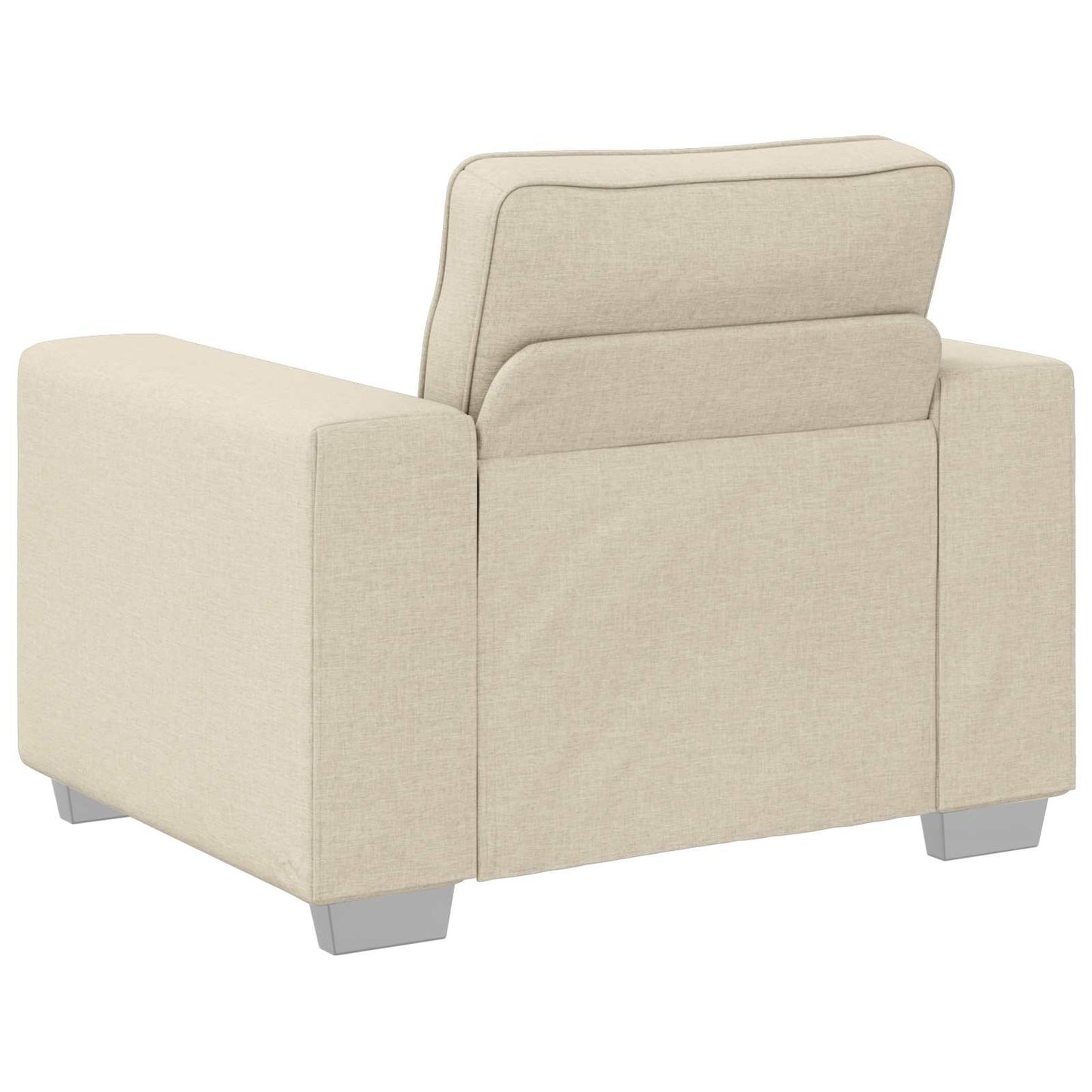 Bank 3 pcs Beige 219 x 80 x 82 cm Linnen-mix stof