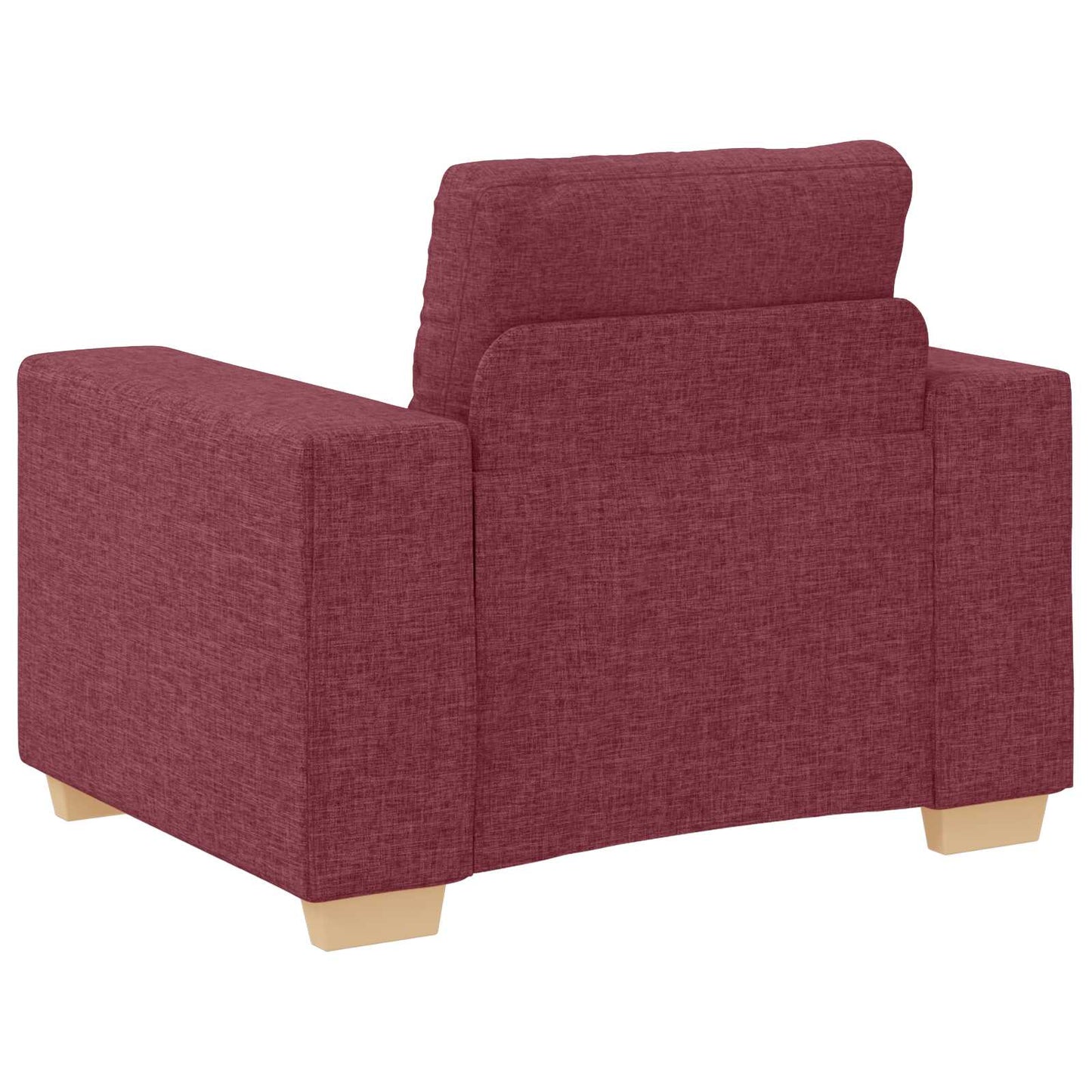 Bank 3 pcs Windrood 221 x 80 x 80 cm Linnen-mix stof is nu te koop bij PeponiXL, paradijselijk wonen!