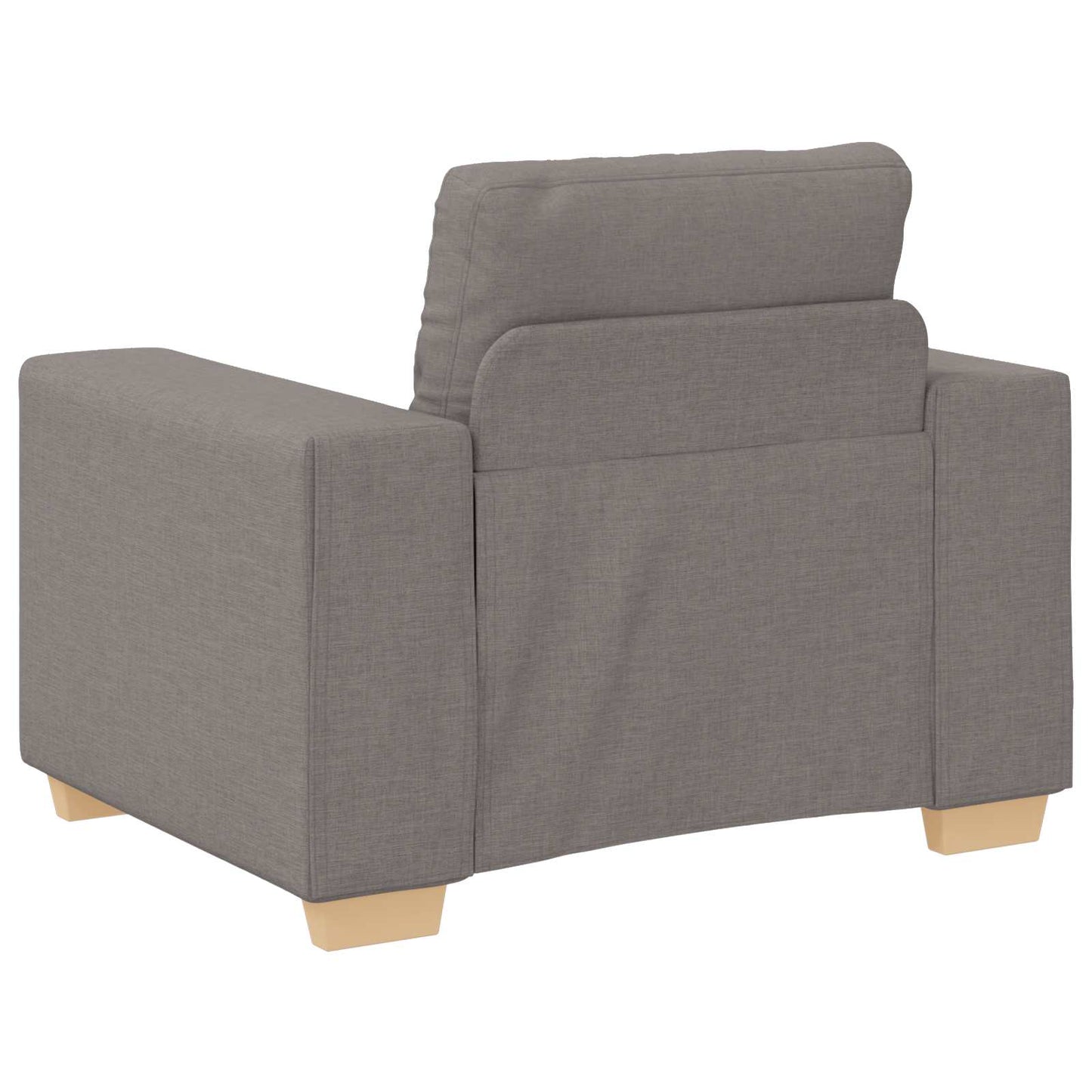 Bank 3 pcs Taupe 221 x 80 x 80 cm Linnen-mix stof is nu te koop bij PeponiXL, paradijselijk wonen!