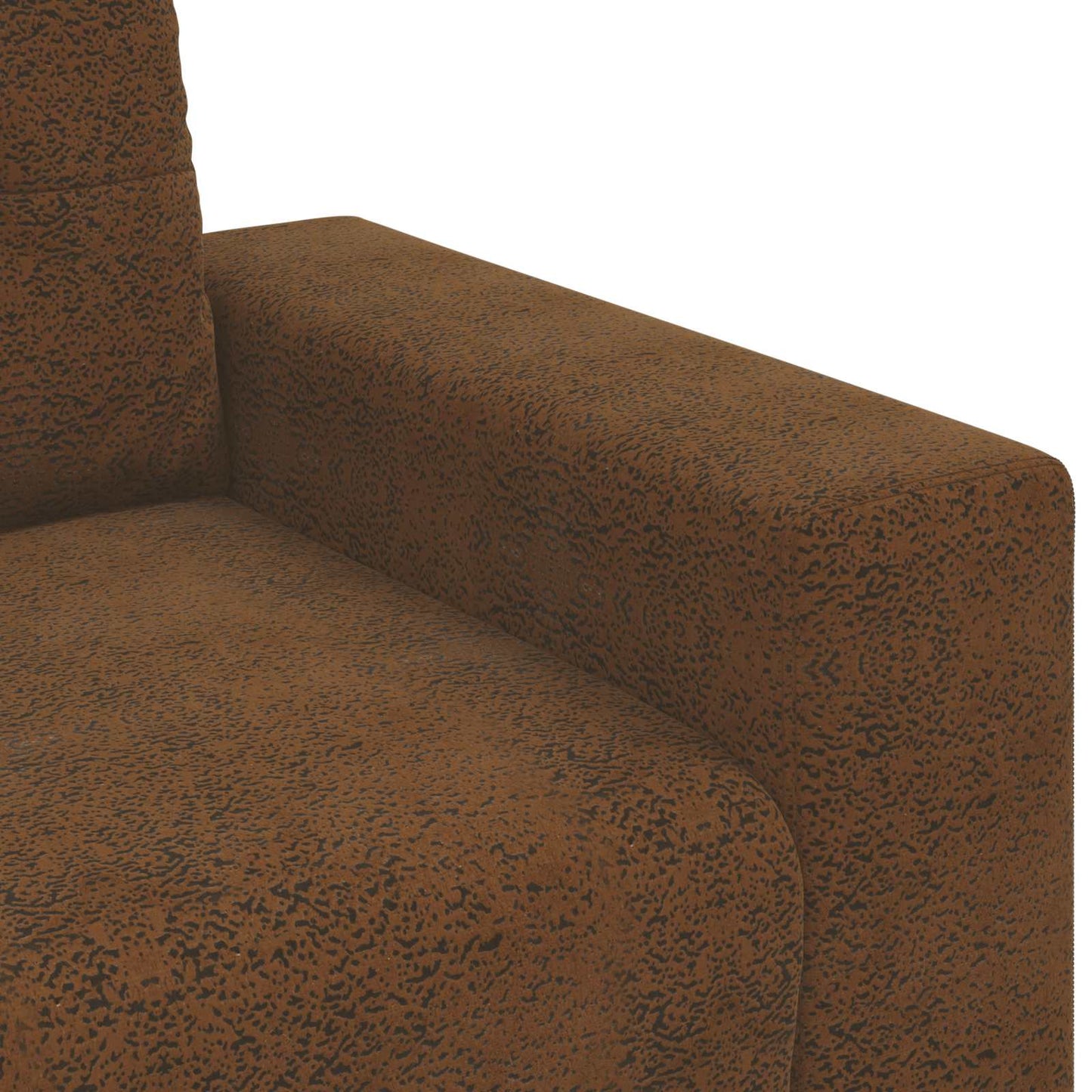 Bank 3 pcs Bruin 221 x 80 x 80 cm Linnen-mix stof is nu te koop bij PeponiXL, paradijselijk wonen!