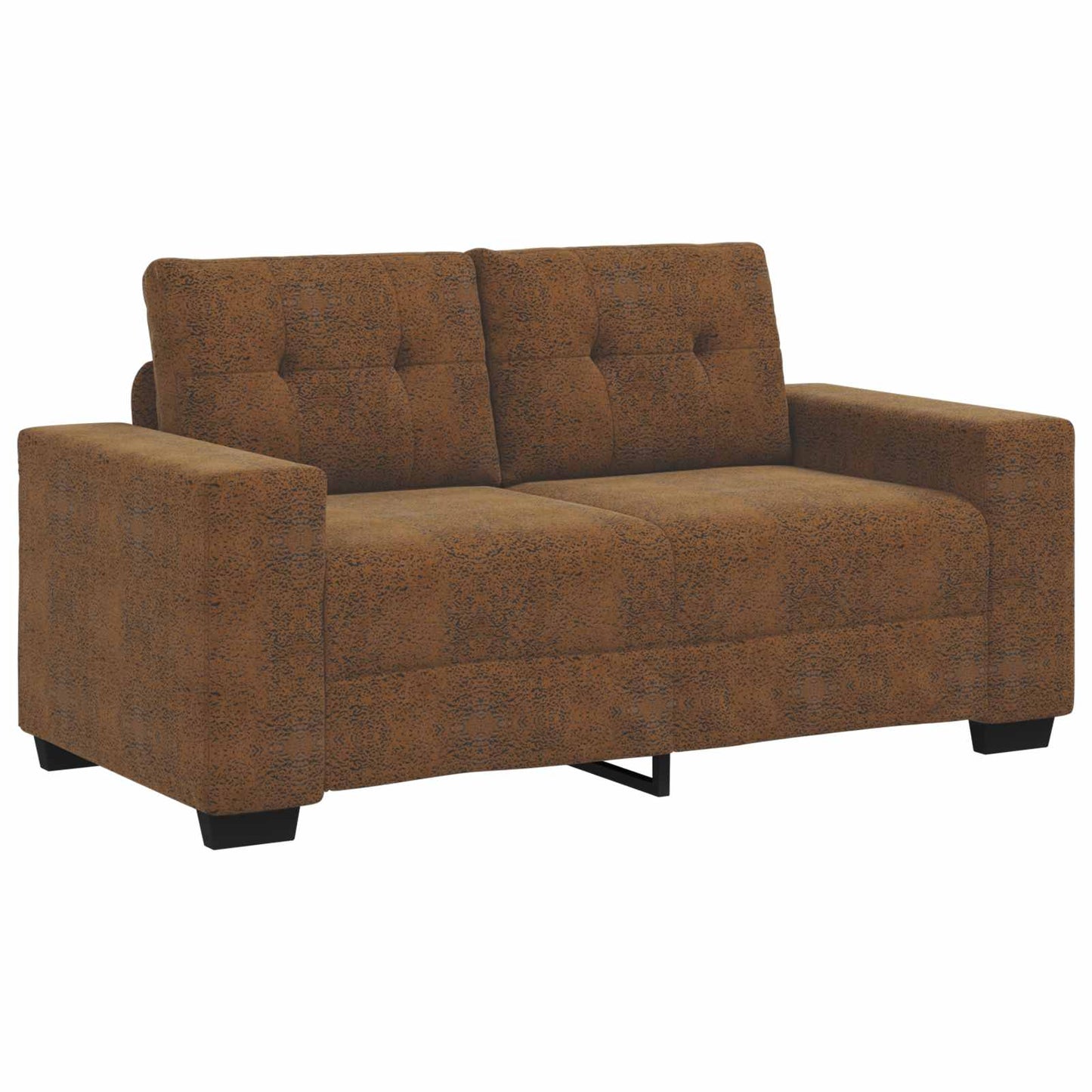 Bank 3 pcs Bruin 221 x 80 x 80 cm Linnen-mix stof is nu te koop bij PeponiXL, paradijselijk wonen!