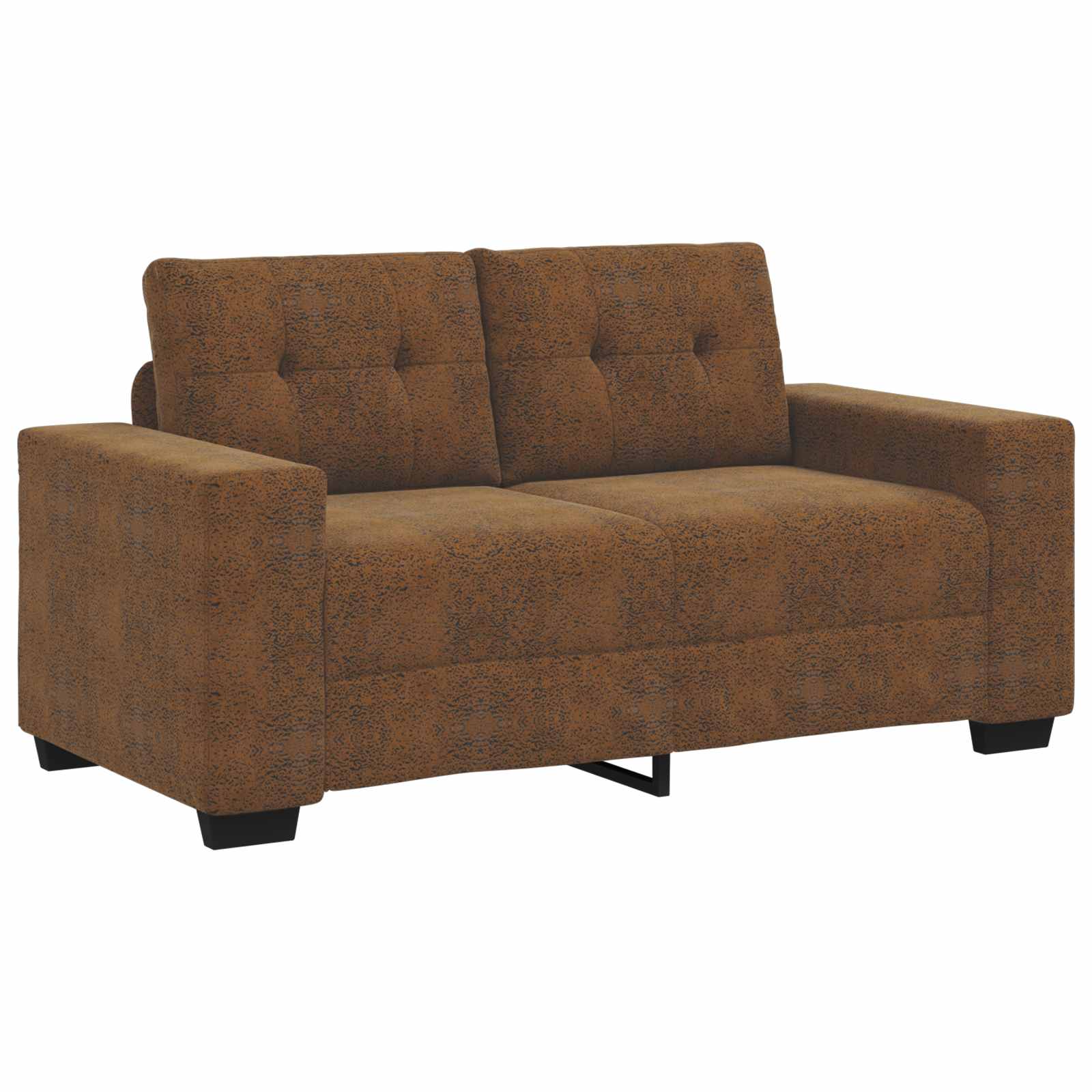 Bank 3 pcs Bruin 221 x 80 x 80 cm Linnen-mix stof is nu te koop bij PeponiXL, paradijselijk wonen!