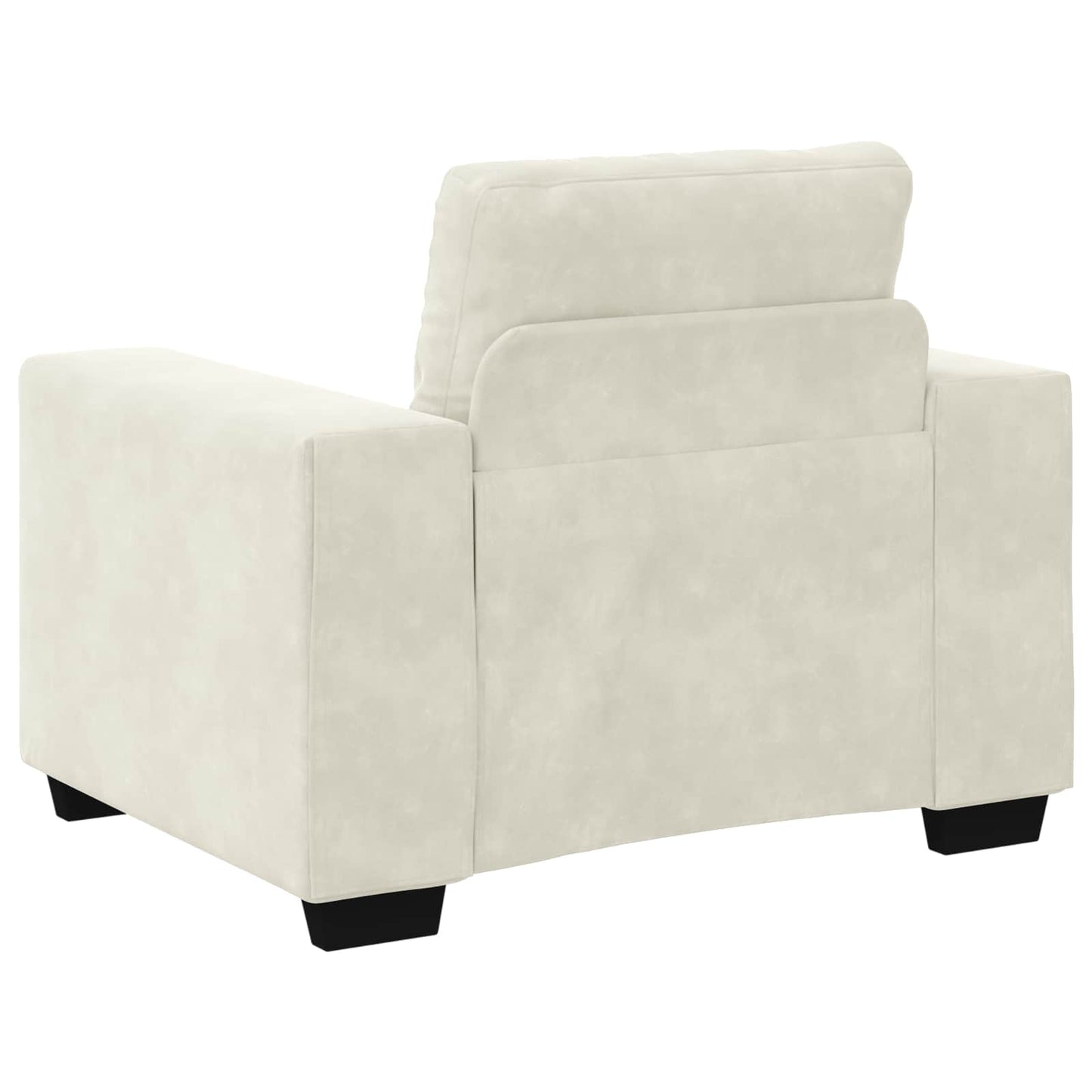 Bankstel 3 pcs Crème 221 x 80 x 80 cm Fluweel