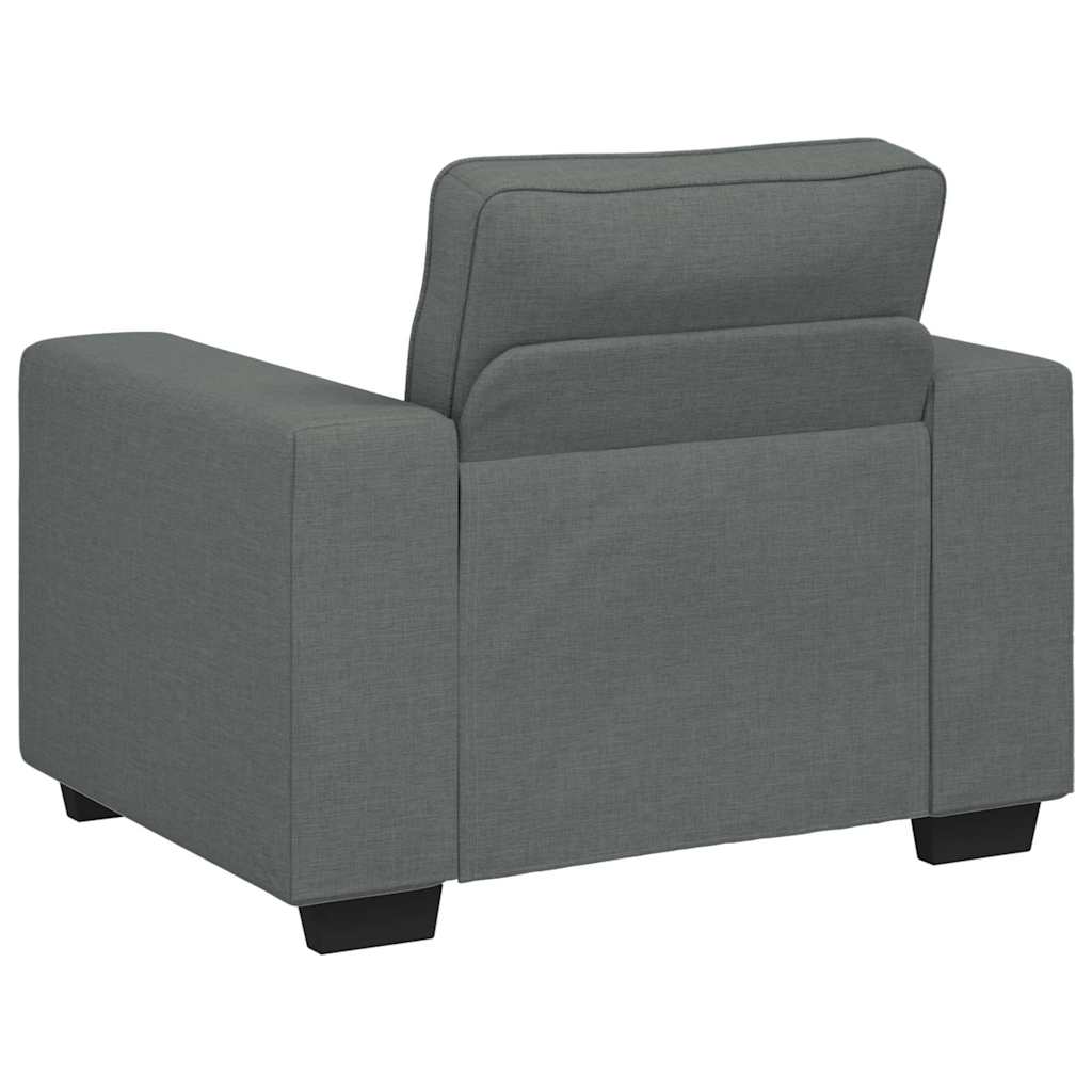 3-delige Loungeset met kussens stof donkergrijs is nu te koop bij PeponiXL, paradijselijk wonen!