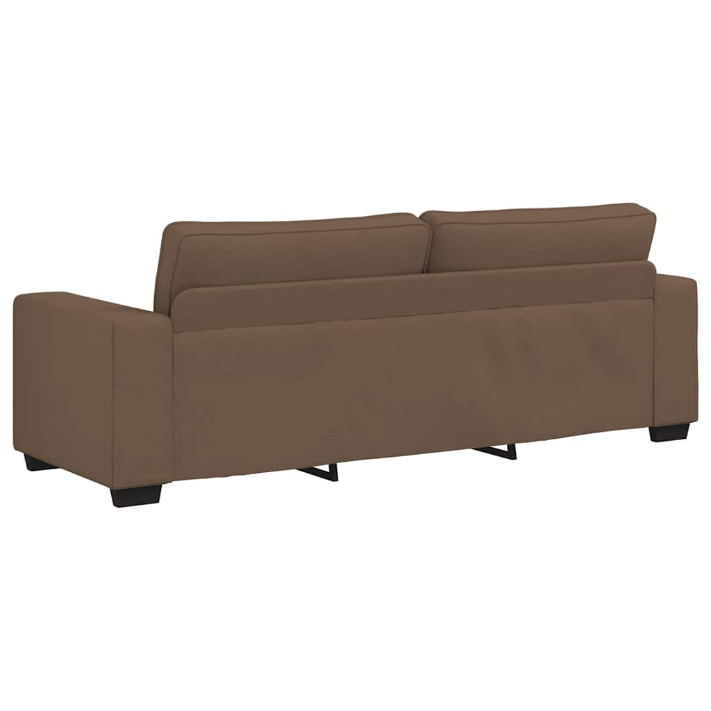 3-delige Loungeset met kussens stof bruin is nu te koop bij PeponiXL, paradijselijk wonen!