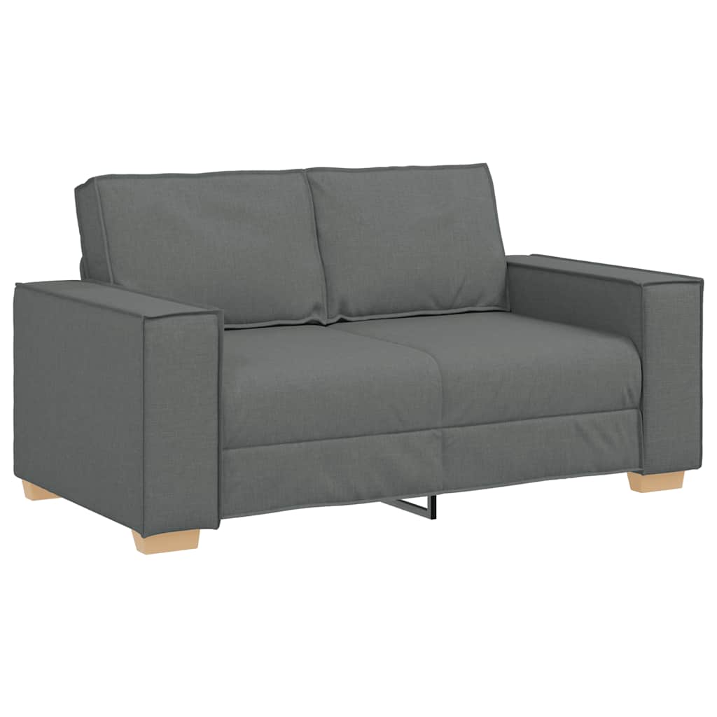 2-delige Loungeset met kussens stof donkergrijs is nu te koop bij PeponiXL, paradijselijk wonen!
