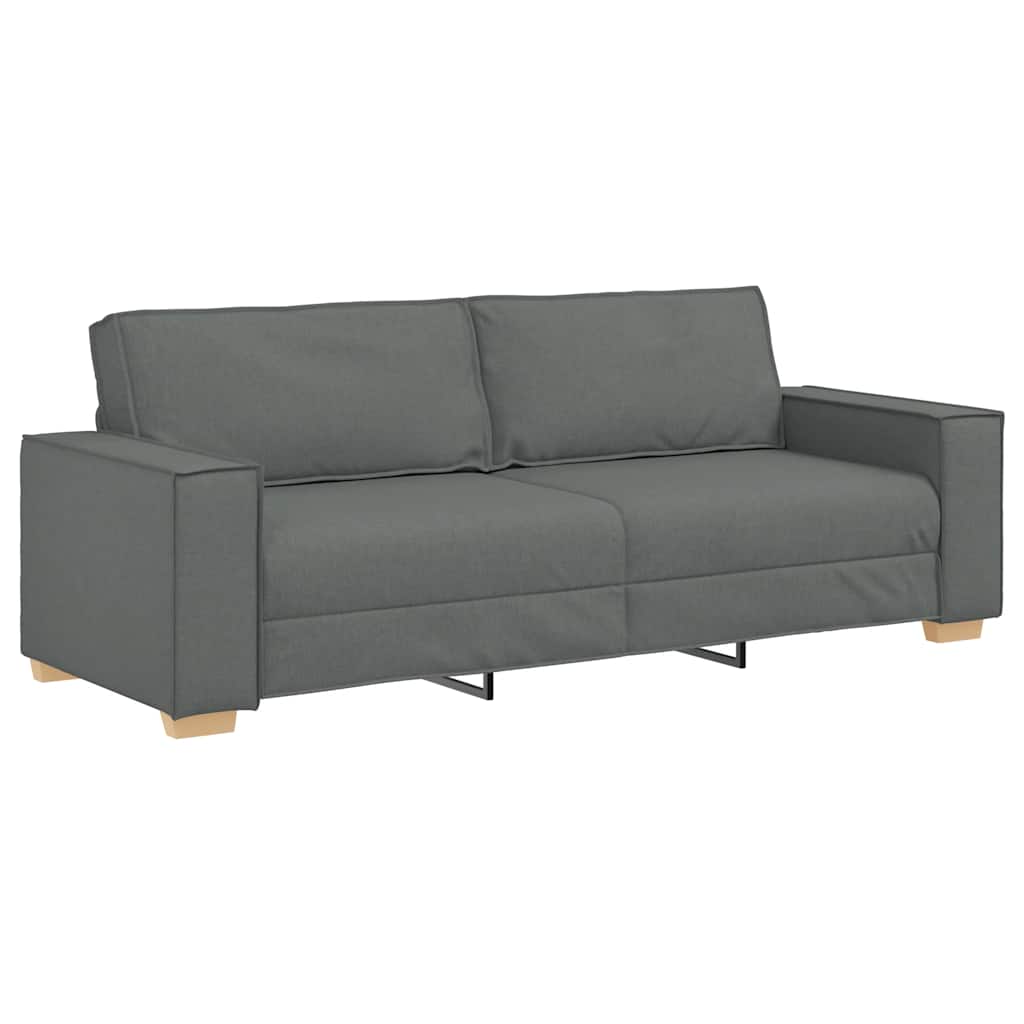 2-delige Loungeset met kussens stof donkergrijs is nu te koop bij PeponiXL, paradijselijk wonen!