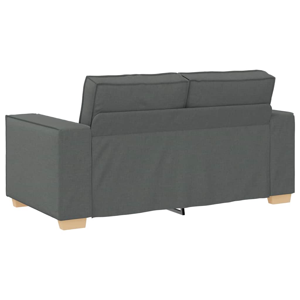 2-delige Loungeset met kussens stof donkergrijs is nu te koop bij PeponiXL, paradijselijk wonen!