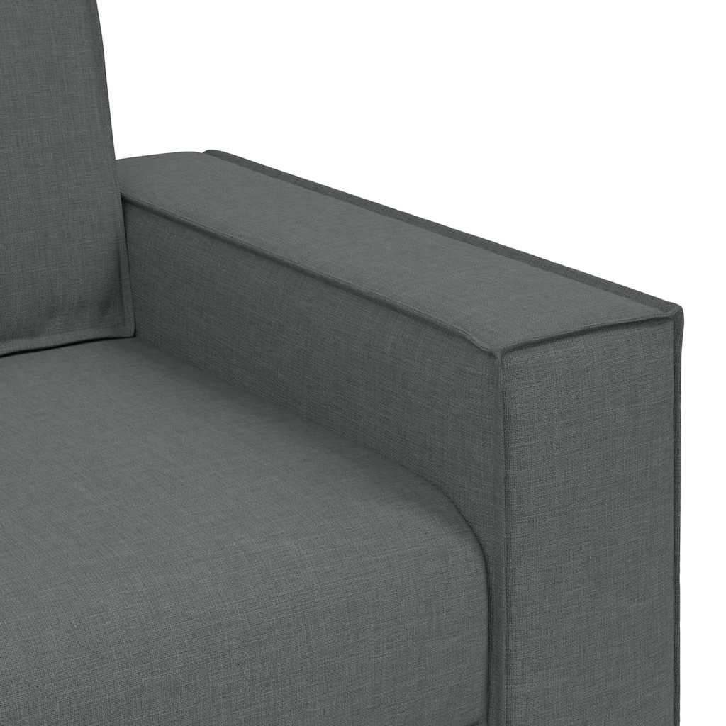 2-delige Loungeset met kussens stof donkergrijs is nu te koop bij PeponiXL, paradijselijk wonen!
