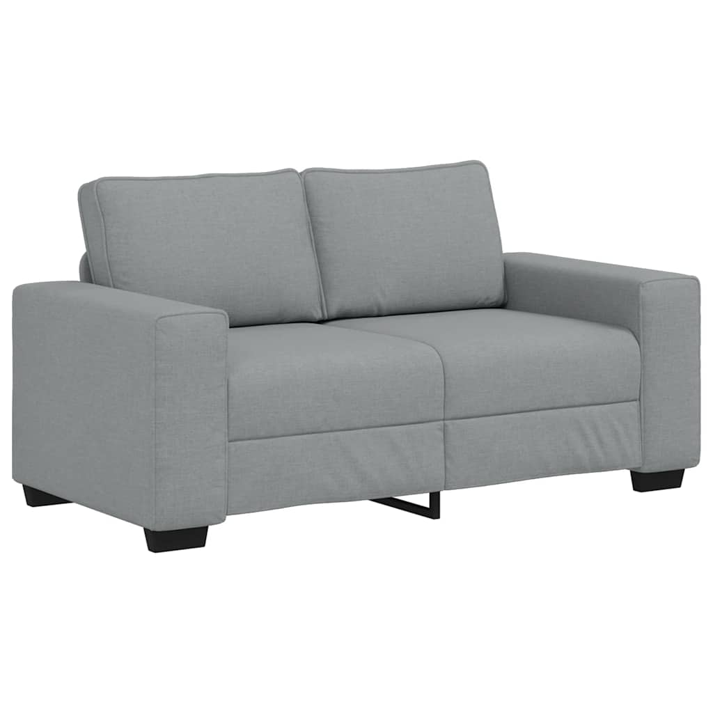 2-delige Loungeset met kussens stof lichtgrijs is nu te koop bij PeponiXL, paradijselijk wonen!