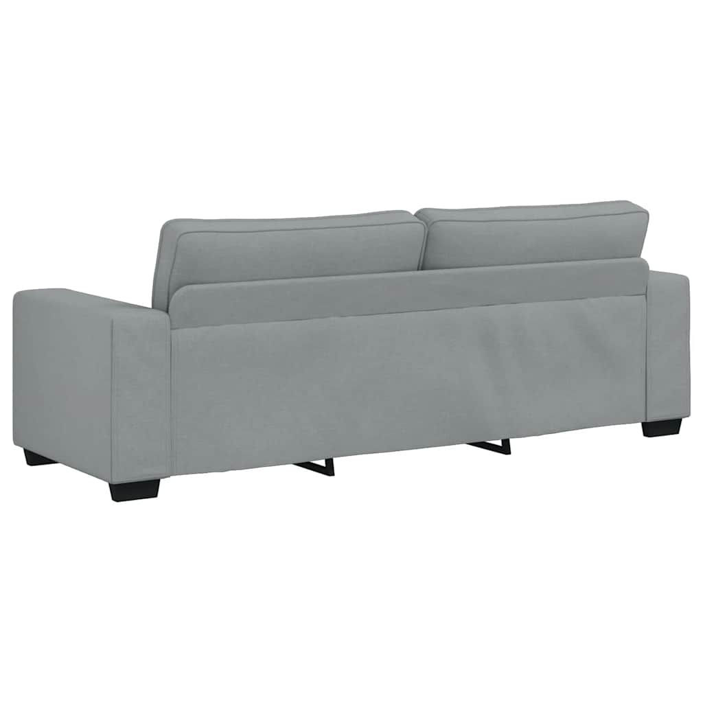 2-delige Loungeset met kussens stof lichtgrijs is nu te koop bij PeponiXL, paradijselijk wonen!