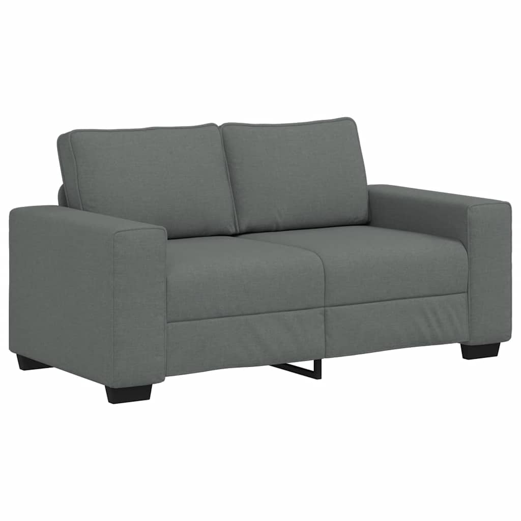 2-delige Loungeset met kussens stof donkergrijs is nu te koop bij PeponiXL, paradijselijk wonen!