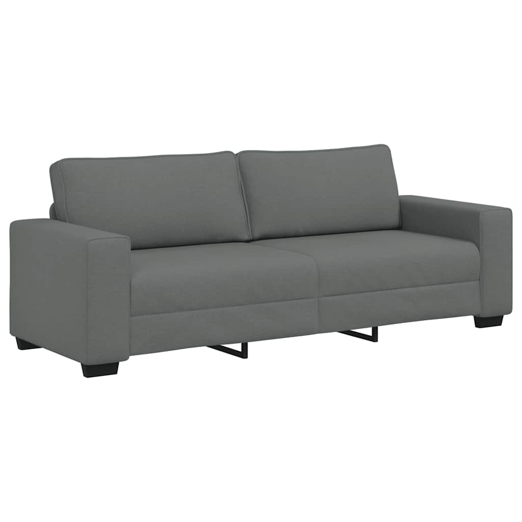 2-delige Loungeset met kussens stof donkergrijs is nu te koop bij PeponiXL, paradijselijk wonen!