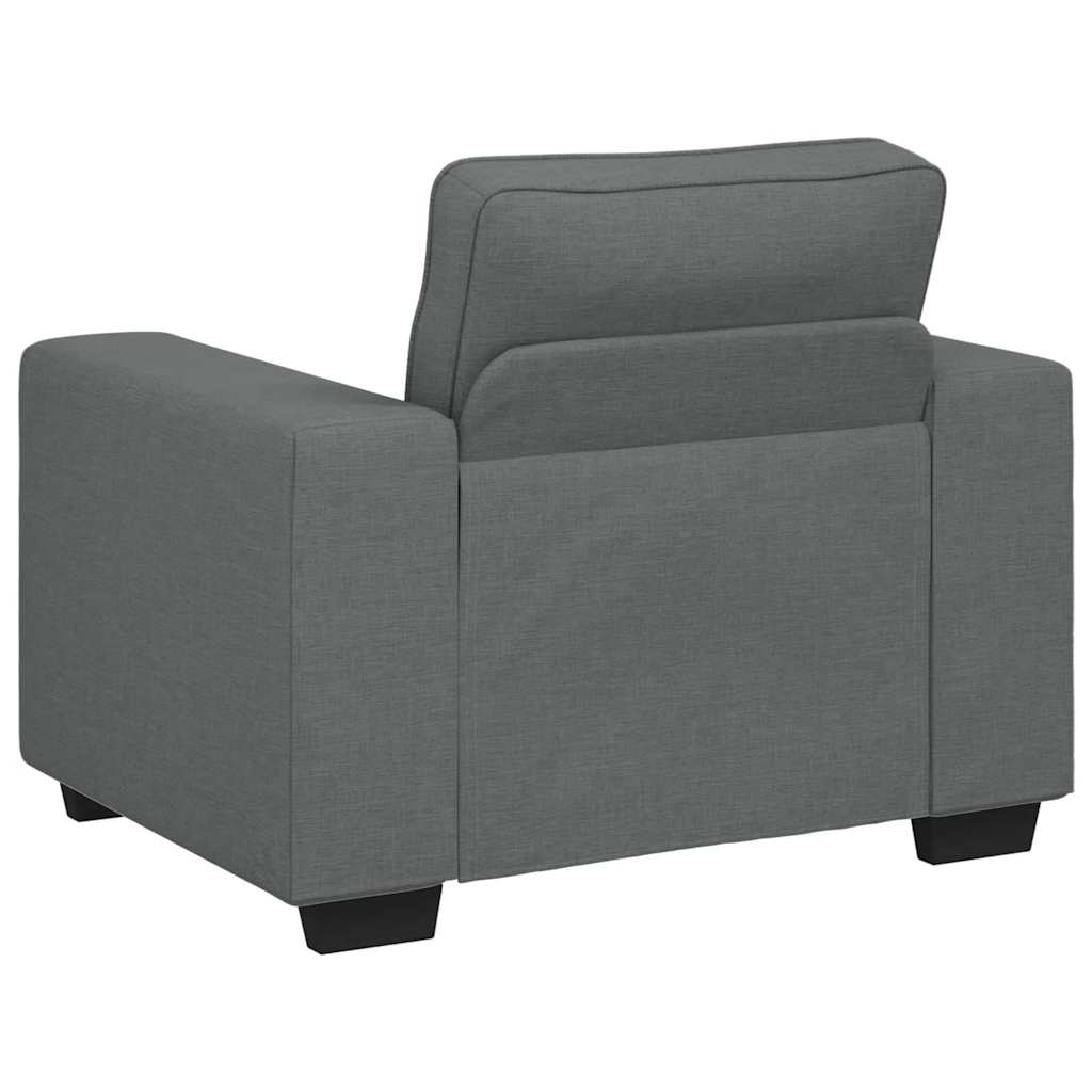2-delige Loungeset met kussens stof donkergrijs is nu te koop bij PeponiXL, paradijselijk wonen!