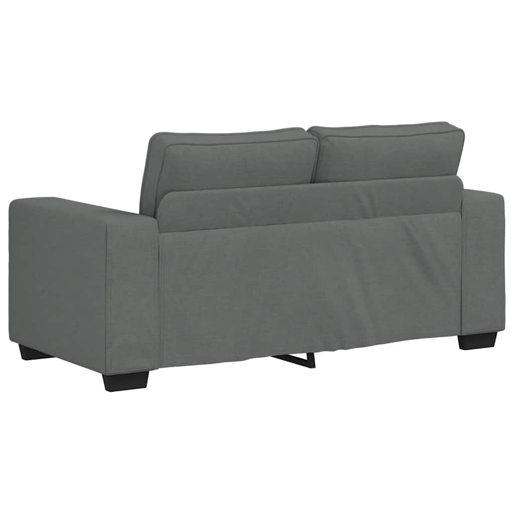 2-delige Loungeset met kussens stof donkergrijs is nu te koop bij PeponiXL, paradijselijk wonen!