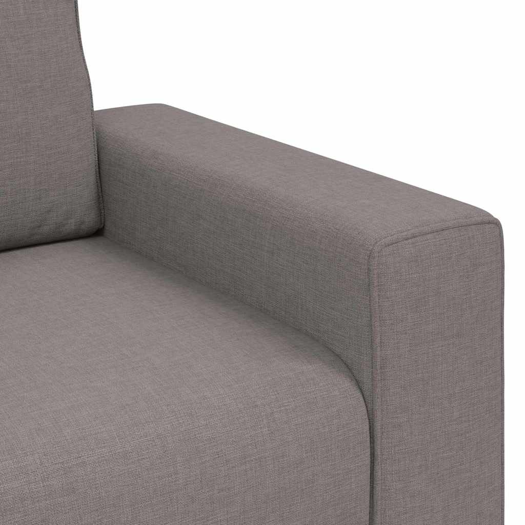 2-delige Loungeset met kussens stof taupe is nu te koop bij PeponiXL, paradijselijk wonen!