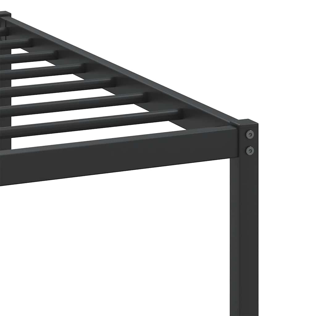 Bedframe zonder matras hout gerookt eikenkleurig 100x190 cm is nu te koop bij PeponiXL, paradijselijk wonen!