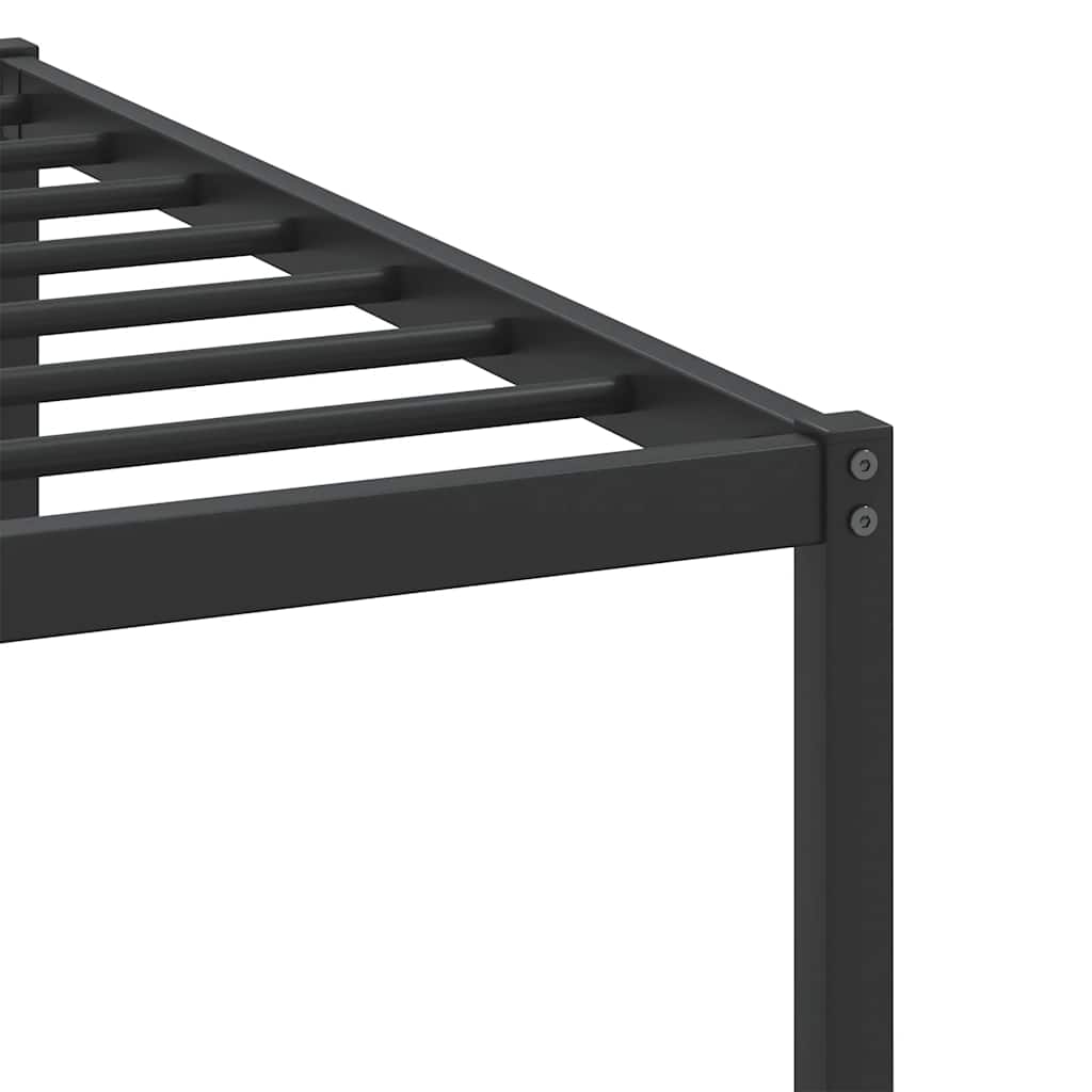 Bedframe zonder matras hout gerookt eikenkleurig 100x200 cm is nu te koop bij PeponiXL, paradijselijk wonen!