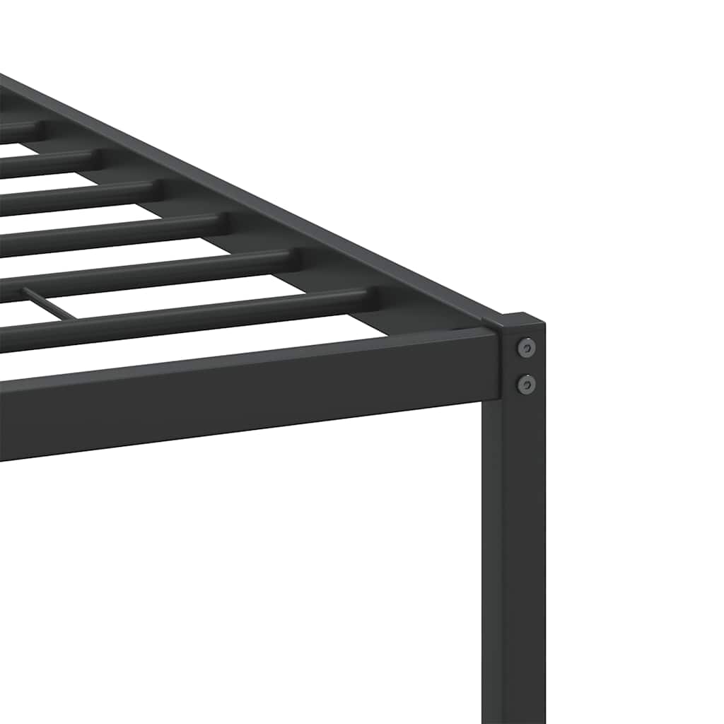 Bedframe zonder matras hout gerookt eikenkleurig 137x190 cm is nu te koop bij PeponiXL, paradijselijk wonen!