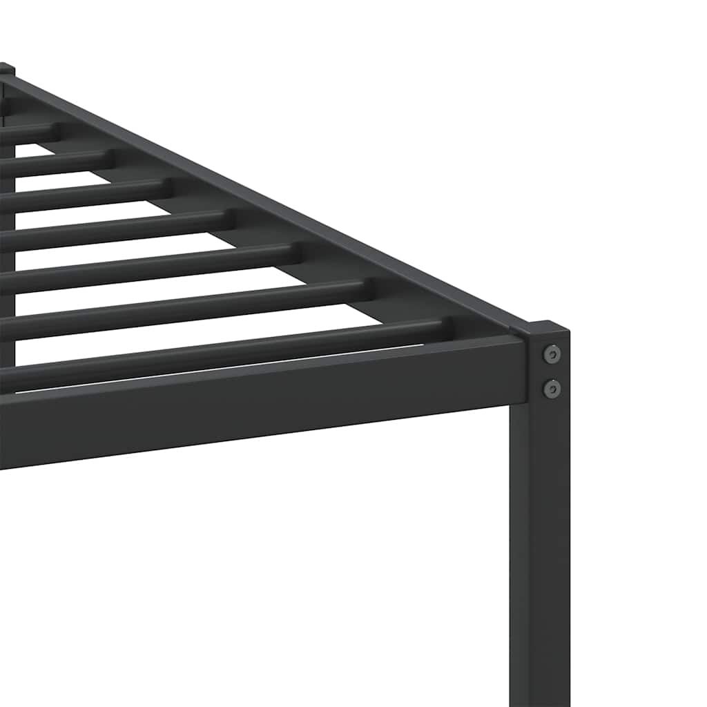 Bedframe zonder matras 183x203 cm spaanplaat gerookt eiken is nu te koop bij PeponiXL, paradijselijk wonen!