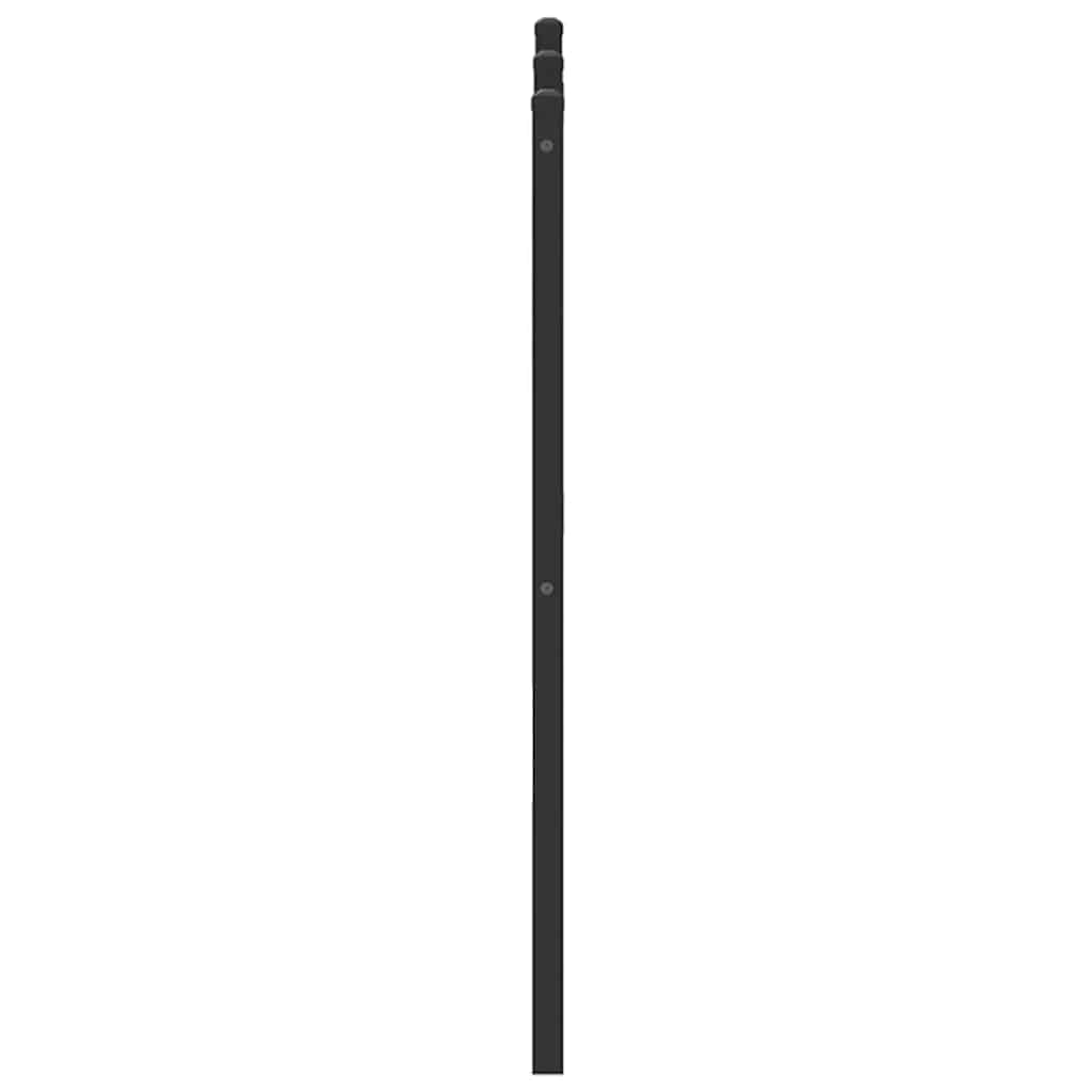 Vervangend hoofdbord 193 cm spaanplaat gerookt eikenkleurig en staal is nu te koop bij PeponiXL, paradijselijk wonen!