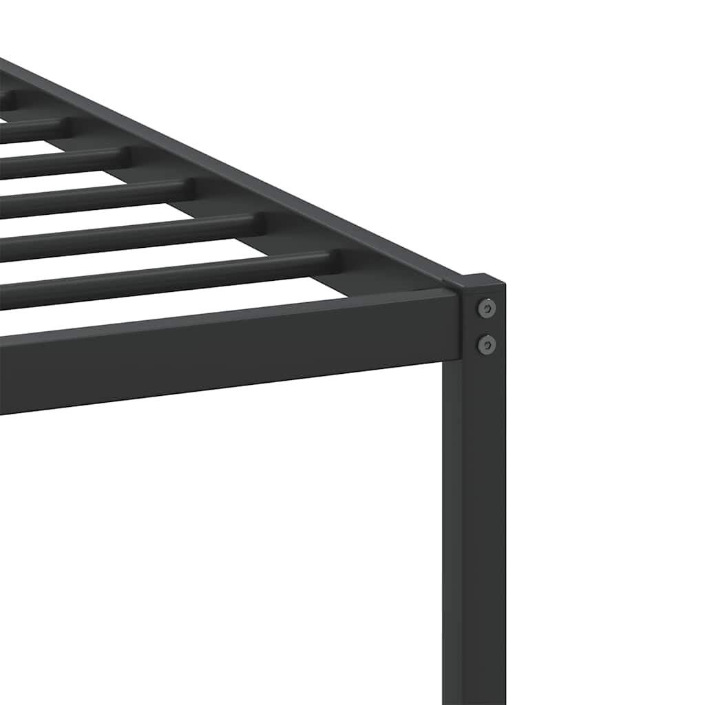 Bedframe zonder matras bewerkt hout bruin eikenkleur 75x190 cm is nu te koop bij PeponiXL, paradijselijk wonen!