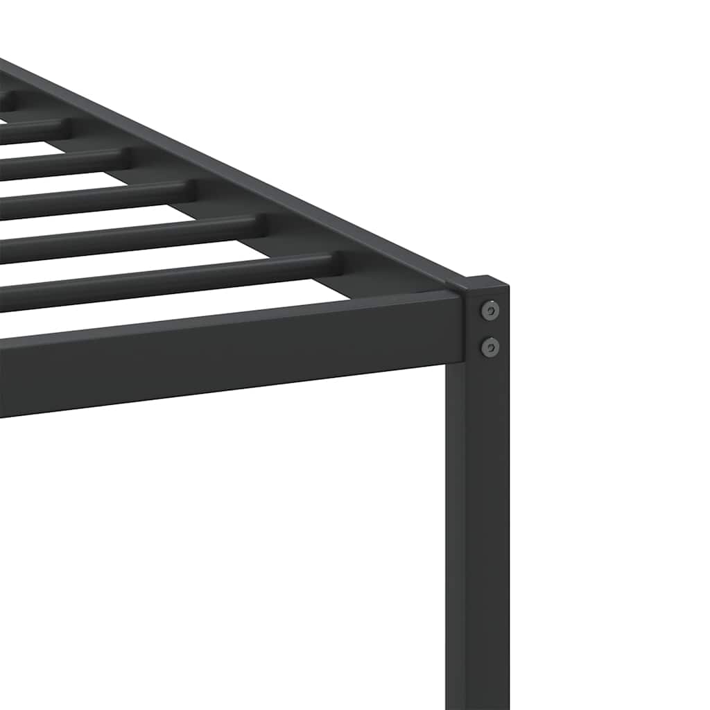 Bedframe zonder matras bewerkt hout bruin eikenkleur 90x190 cm is nu te koop bij PeponiXL, paradijselijk wonen!