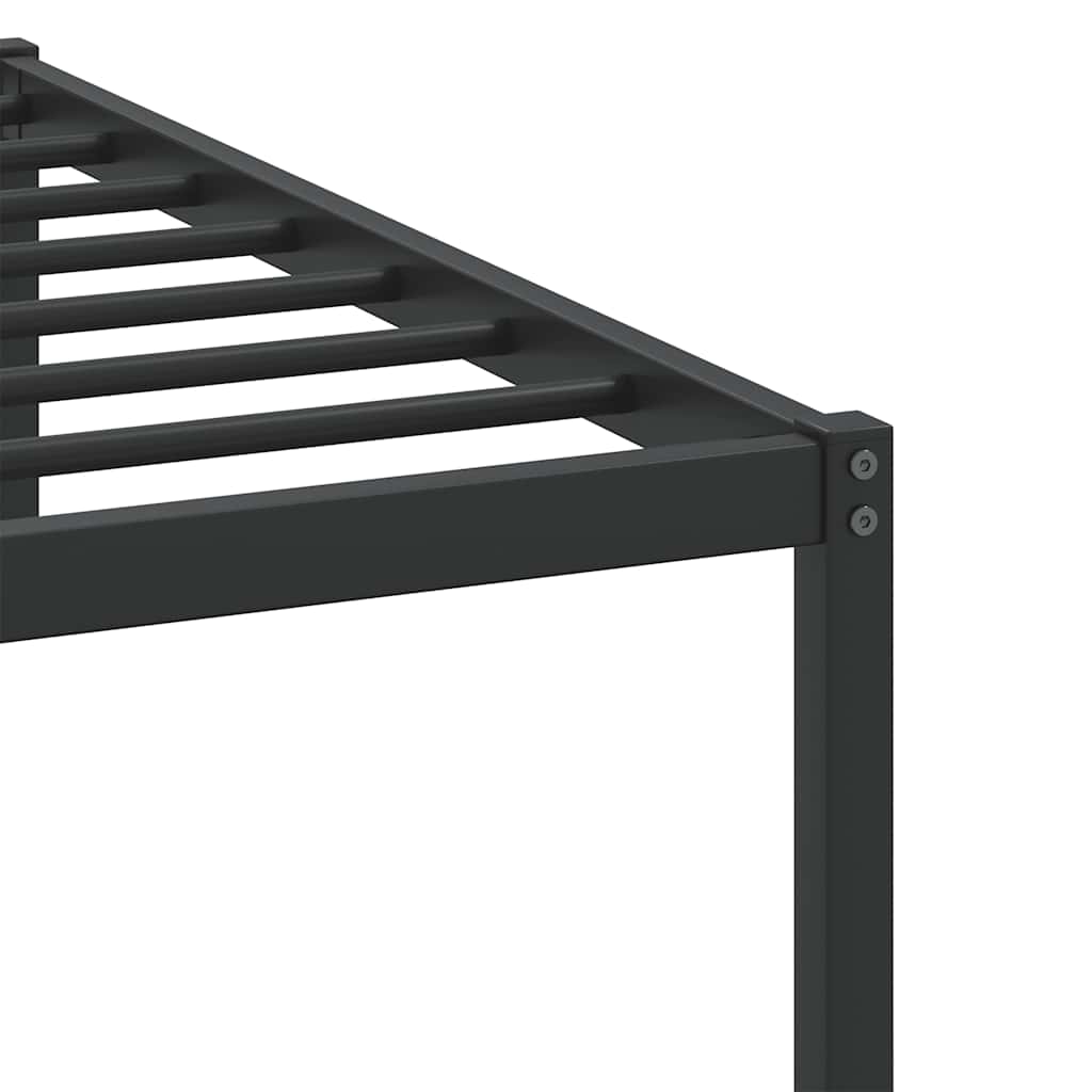 Bedframe zonder matras bewerkt hout bruin eikenkleur 100x200 cm is nu te koop bij PeponiXL, paradijselijk wonen!