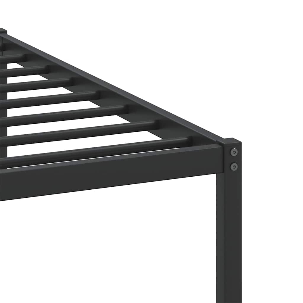 Bedframe zonder matras 200x200 cm spaanplaat bruin eikenkleurig is nu te koop bij PeponiXL, paradijselijk wonen!