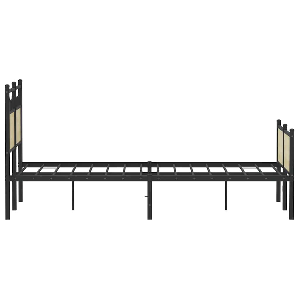 Bedframe zonder matras hout sonoma eikenkleurig 120x190 cm is nu te koop bij PeponiXL, paradijselijk wonen!
