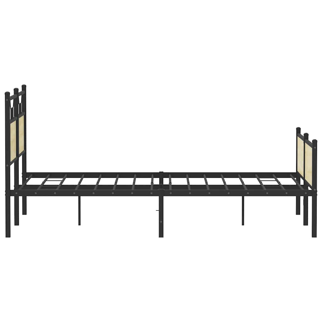 Bedframe zonder matras hout sonoma eikenkleurig 140x200 cm is nu te koop bij PeponiXL, paradijselijk wonen!