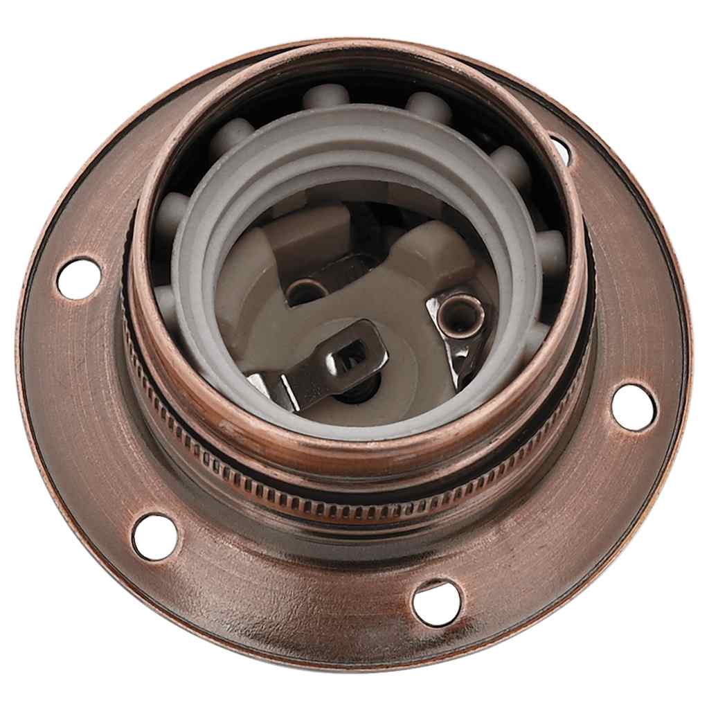 Lamphouders 2 st rood brons E27 is nu te koop bij PeponiXL, paradijselijk wonen!