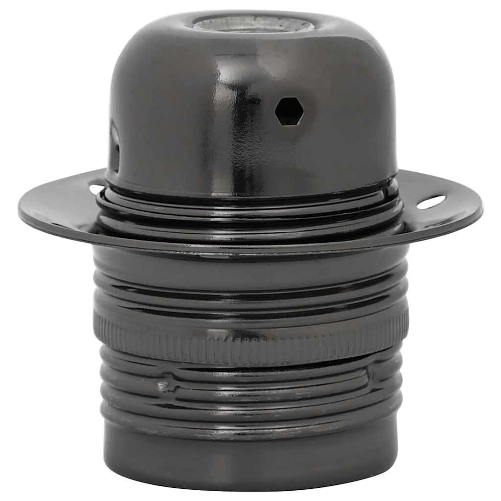 Lamphouders 2 st glanzend zwart E27 is nu te koop bij PeponiXL, paradijselijk wonen!