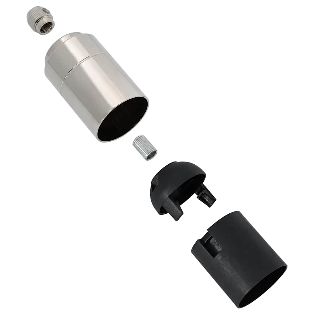 Lamphouders 2 st nikkel satijn E27 is nu te koop bij PeponiXL, paradijselijk wonen!