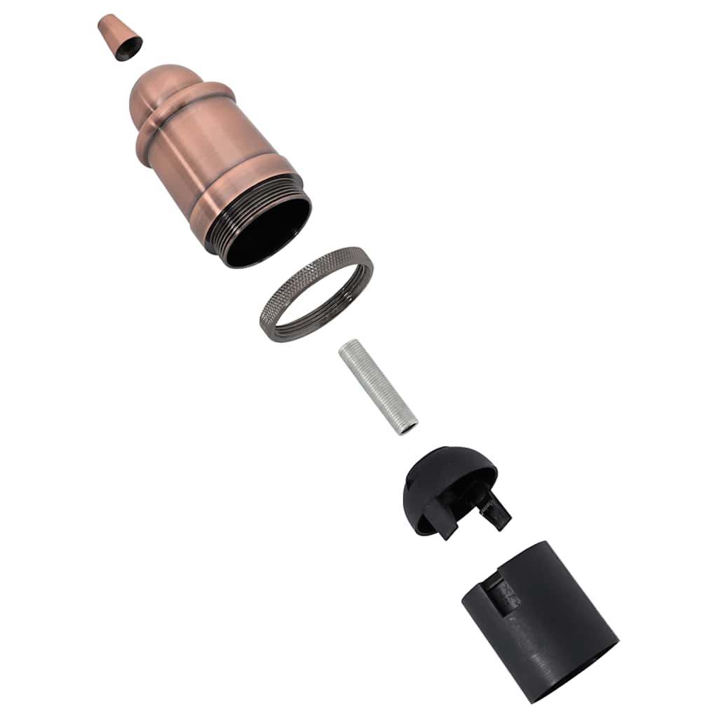 Lamphouders 2 st rood brons E27 is nu te koop bij PeponiXL, paradijselijk wonen!