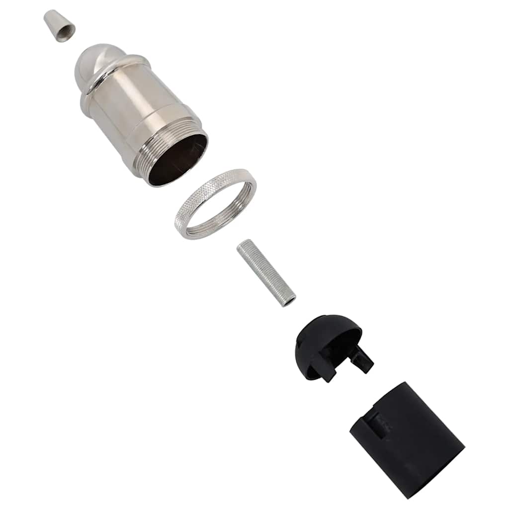 Lamphouders 2 st nikkel satijn E27 is nu te koop bij PeponiXL, paradijselijk wonen!