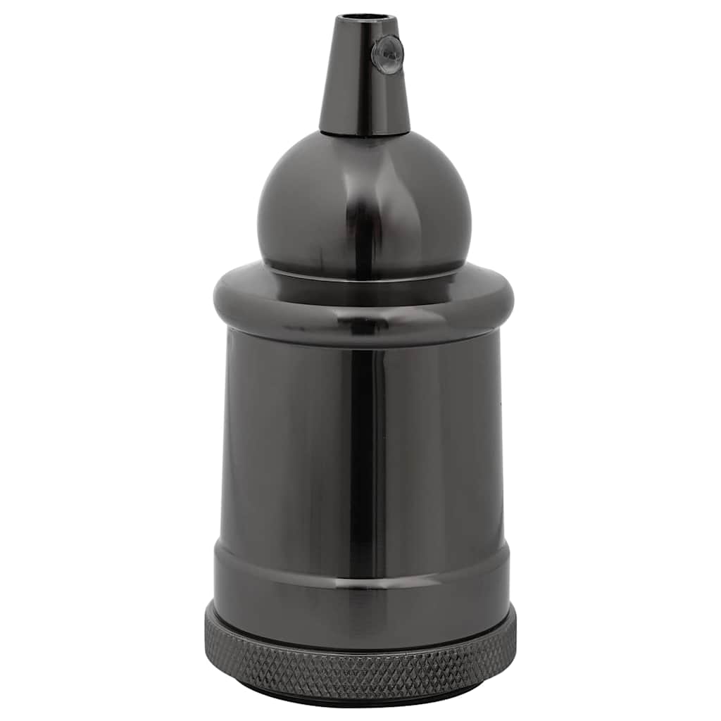 Lamphouders 2 st glanzend zwart E27 is nu te koop bij PeponiXL, paradijselijk wonen!