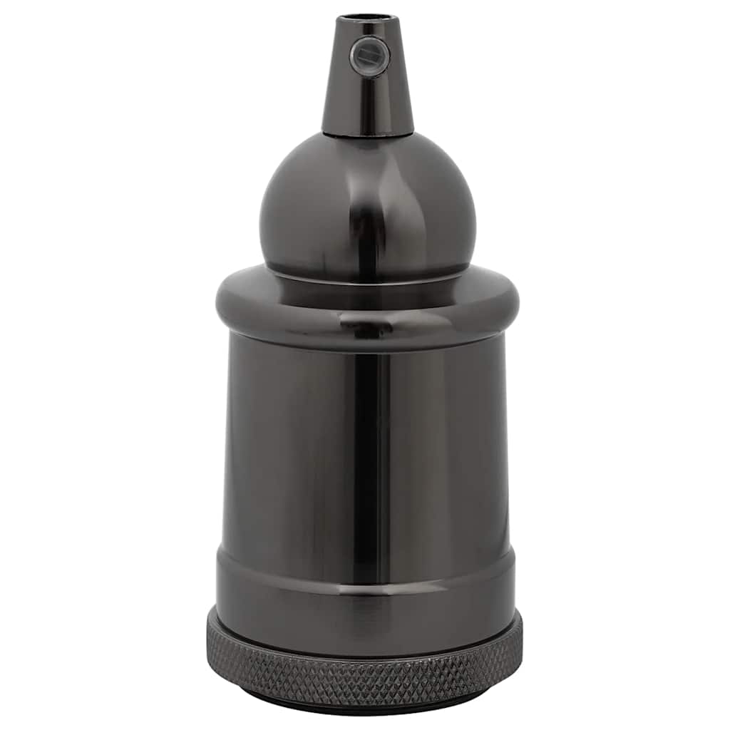 Lamphouders 2 st glanzend zwart E27 is nu te koop bij PeponiXL, paradijselijk wonen!