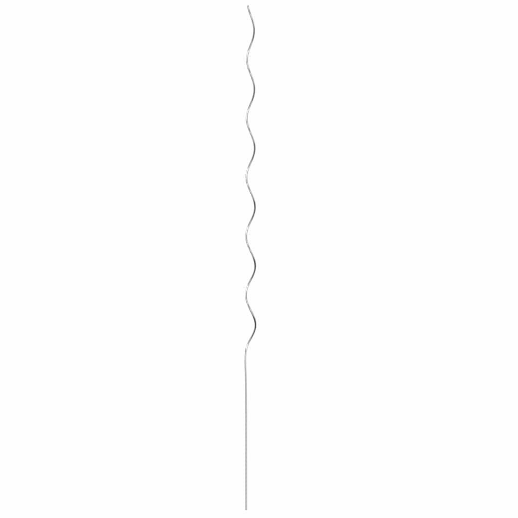 Plantondersteuning 50 pcs Zilver 150 x 0,6 x 0,6 cm Staal is nu te koop bij PeponiXL, paradijselijk wonen!