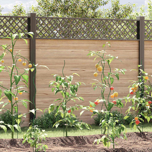 Spiraalvormige plantensteunen 5 pcs Groen 110 cm is nu te koop bij PeponiXL, paradijselijk wonen!