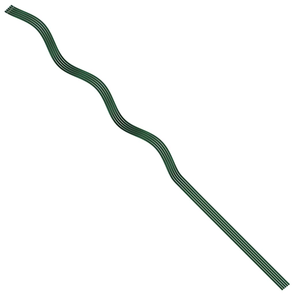 Spiraalvormige plantensteunen 5 pcs Groen 110 cm is nu te koop bij PeponiXL, paradijselijk wonen!