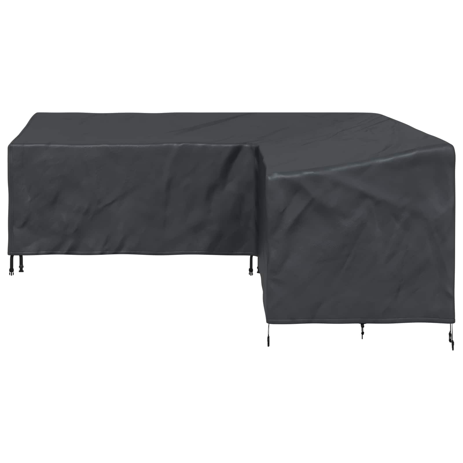 Meubelhoes Zwart 220 x 220 x 80 cm 420D Oxford Stof is nu te koop bij PeponiXL, paradijselijk wonen!