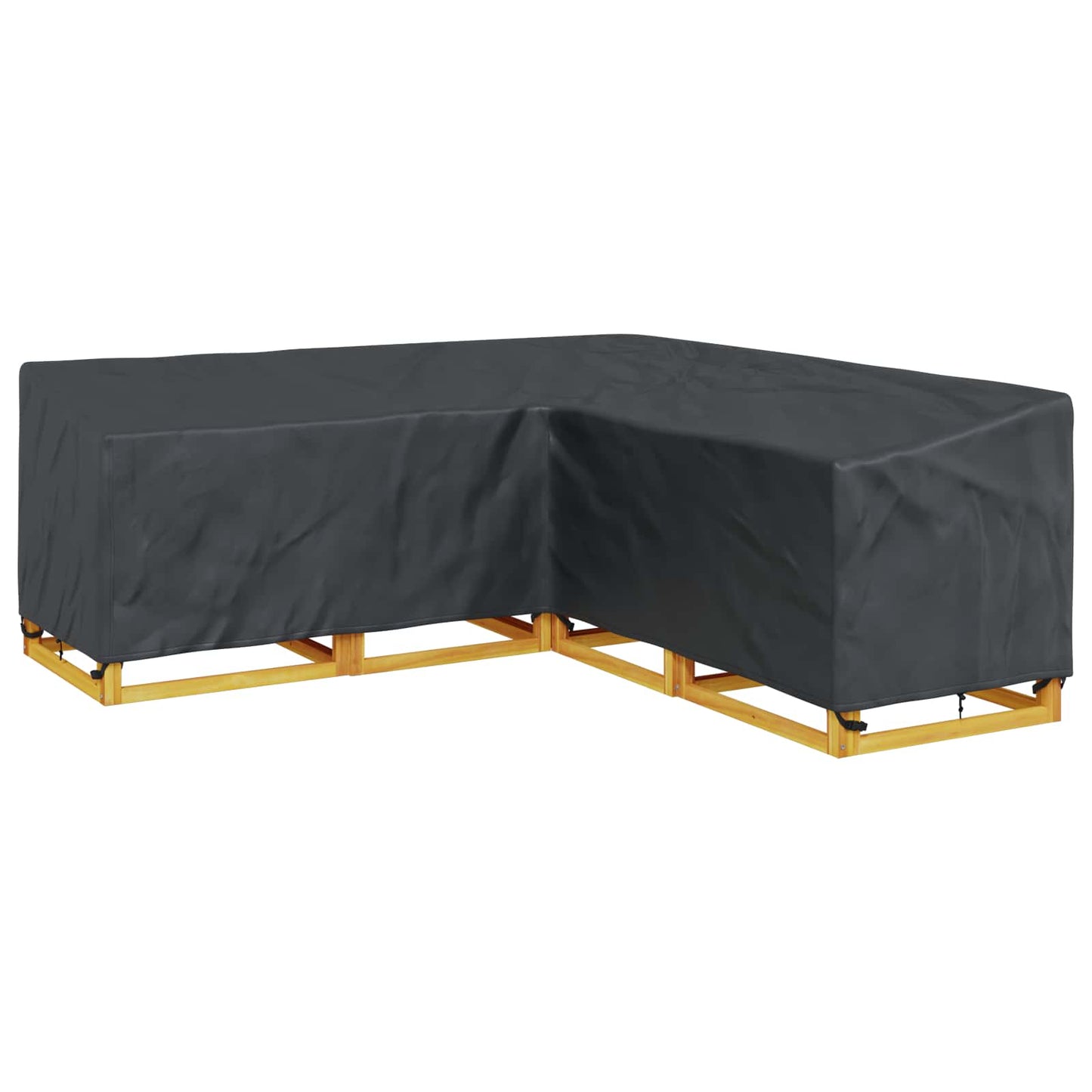 Meubelhoes Zwart 220 x 220 x 80 cm 420D Oxford Stof is nu te koop bij PeponiXL, paradijselijk wonen!