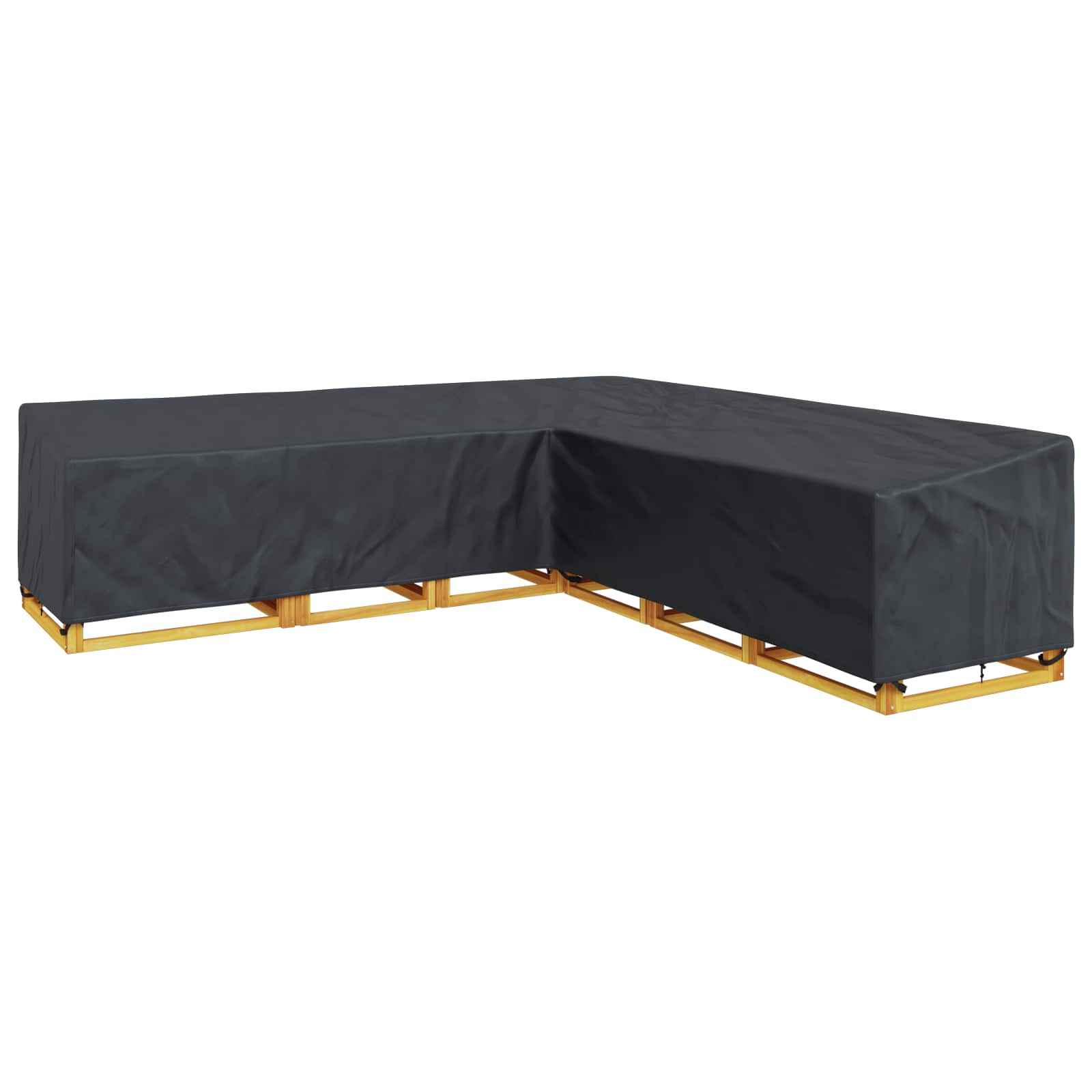 Meubelhoes Zwart 325 x 325 x 80 cm 420D Oxford Stof is nu te koop bij PeponiXL, paradijselijk wonen!