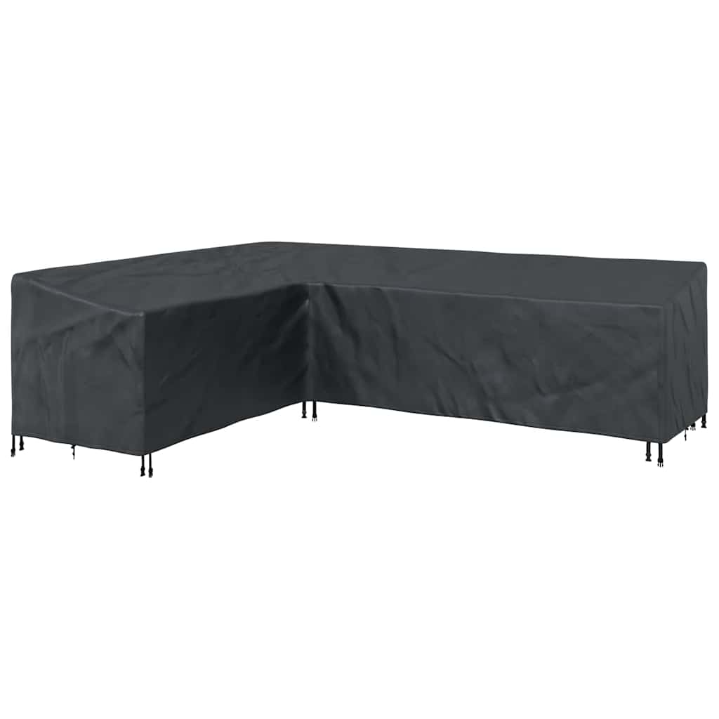Meubelhoes Zwart 286 x 222 x 80 cm is nu te koop bij PeponiXL, paradijselijk wonen!