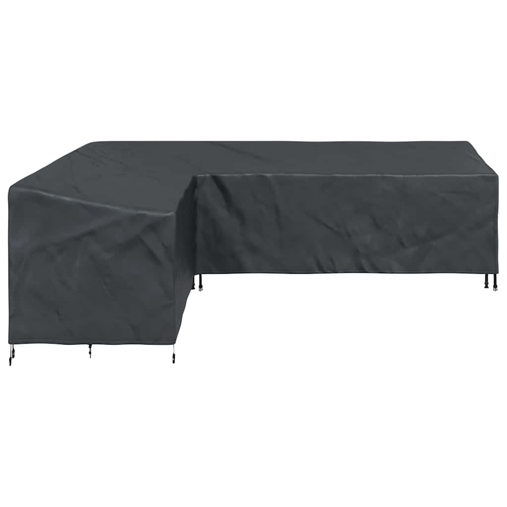 Meubelhoes Zwart 286 x 222 x 80 cm is nu te koop bij PeponiXL, paradijselijk wonen!
