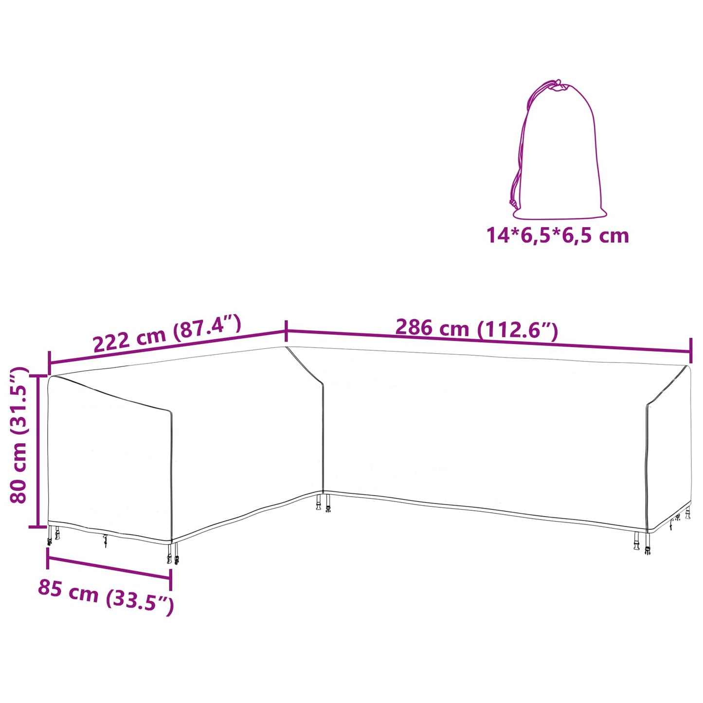 Meubelhoes Zwart is nu te koop bij PeponiXL, paradijselijk wonen!