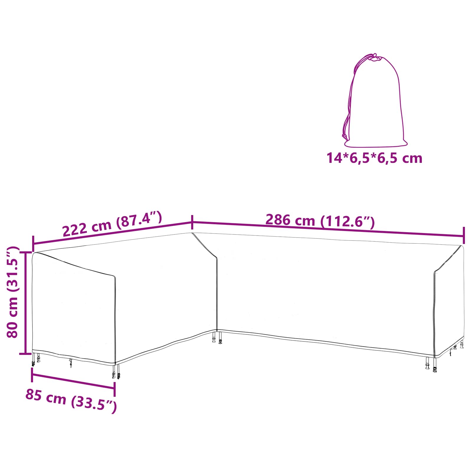 Meubelhoes Zwart is nu te koop bij PeponiXL, paradijselijk wonen!