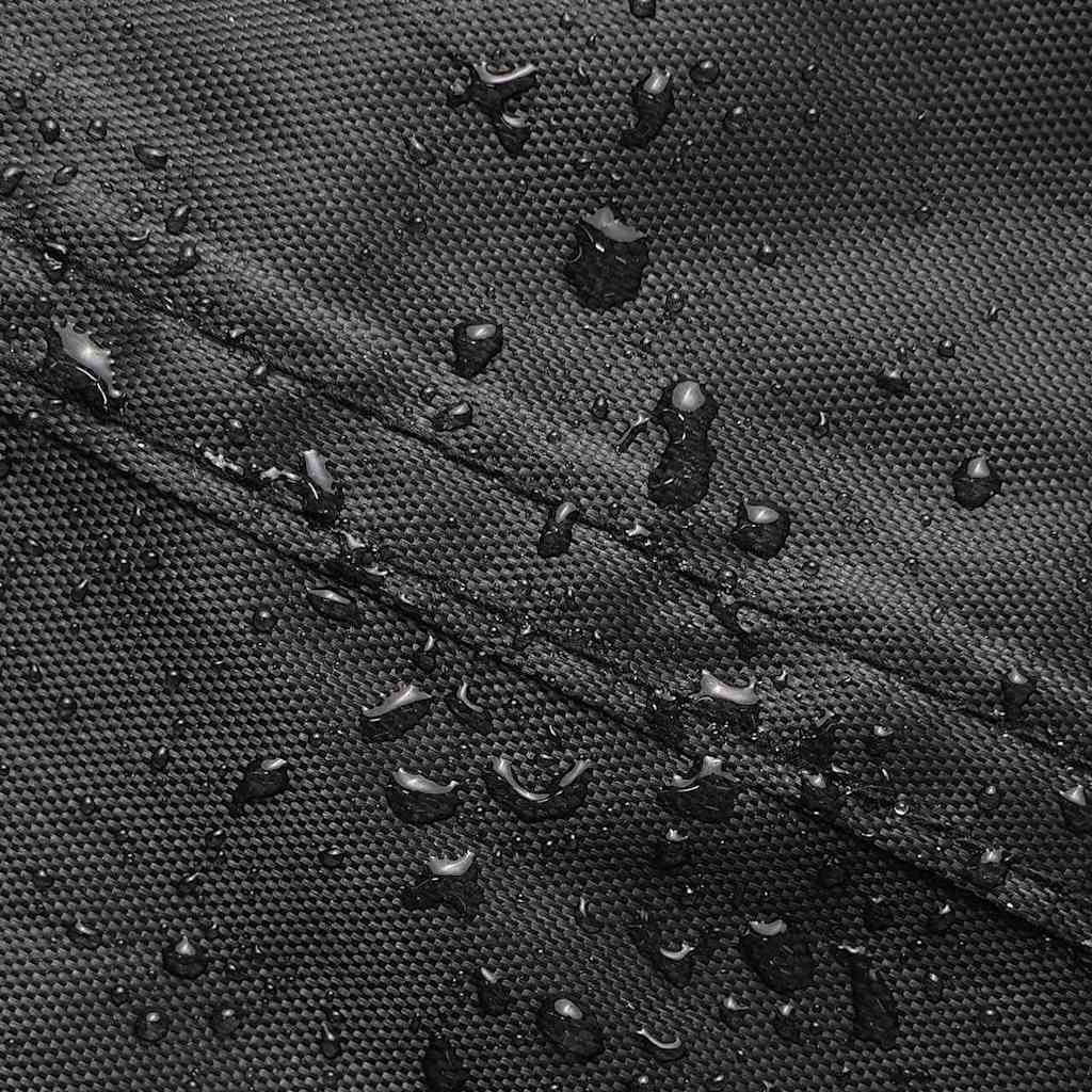 Meubelhoes Effen Zwart 125 x 125 x 74 cm Stof is nu te koop bij PeponiXL, paradijselijk wonen!